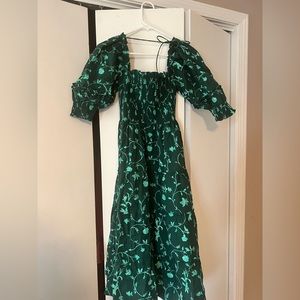 Hill House Green nap dress